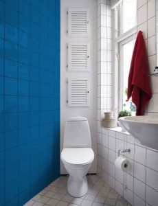 decoração fácil banheiro azulejo