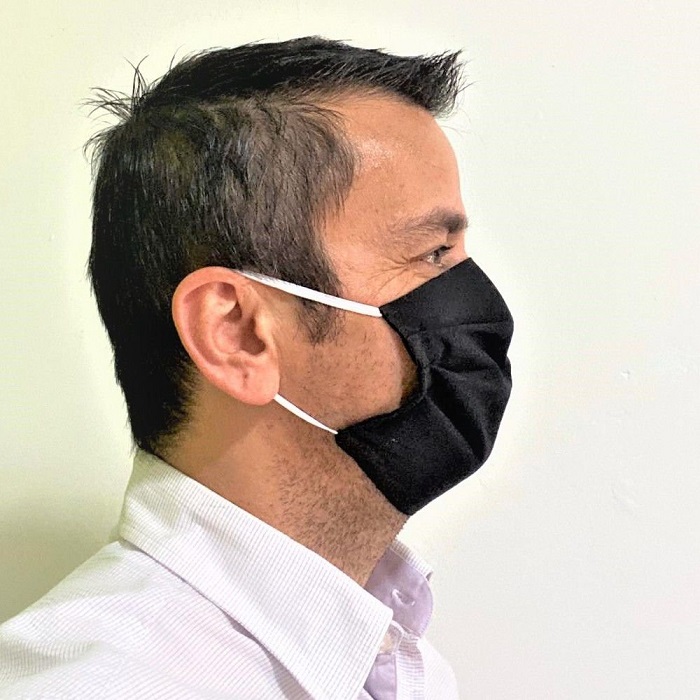 máscara de tecido lavável