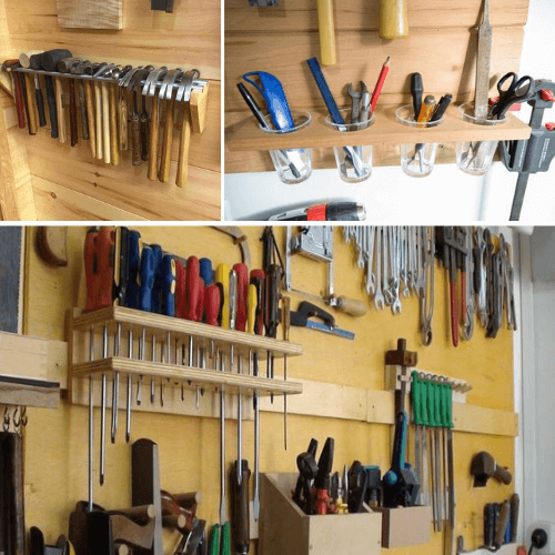 Exemplos de organização de ferramentas