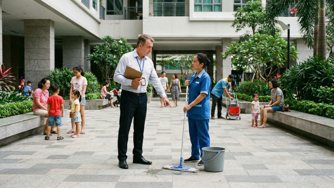 fiscalizar serviços condomínio