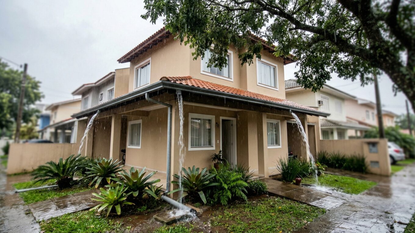 preparar casa para chuvas porto alegre sistema de calhas